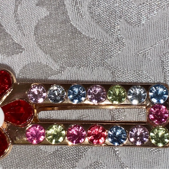 Disney Princess Belle Beauty & the Beast Alligator Hair Clips NWOT - Picture 4 of 8